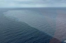 Un pétrolier transportant 800 tonnes de mazout  a coulé dans les eaux philippines