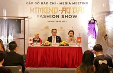 Le Kimono – Ao dai Fashion Show pour célébrer les 50 ans des relations Vietnam-Japon