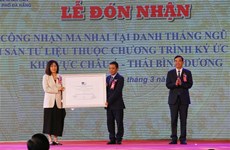 Patrimoine : Da Nang reçoit un certificat de l’UNESCO pour ses Ma Nhai (Inscriptions)