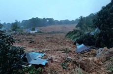 Au moins 10 morts dans un glissement de terrain dans l'ouest de l'Indonésie