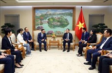 Le vice-PM Trân Luu Quang exhorte le chinois Sunny à s’étendre au Vietnam