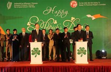 Vietnam – Irlande: Le pont Hien Luong s’illumine en vert