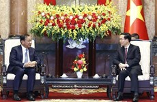 Le président vietnamien affirme faire grand cas des relations avec le Cambodge