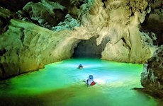 Plus de 3.300 m de nouvelles grottes découverte à Quang Binh 