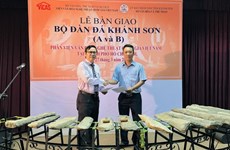 Deux anciens lithophones résonnent à nouveau à Khanh Hoa