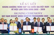 Coopération entre le Vietnam et l'OIT sur le travail décent pour 2022-2026