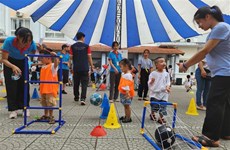 Festival du sport en faveur des enfants atteints de déficiences intellectuelles et développementales 