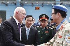 L'Australie souligne son soutien au Vietnam dans les opérations de maintien de la paix de l'ONU