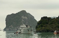Crash d'hélicoptère en baie d'Halong: le corps de la 5ème et dernière victime retrouvé