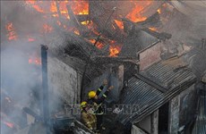 Sept personnes sont mortes dans un incendie aux Philippines