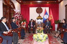 Da Nang félicite le Laos à l'occasion de la fête Boun Pimay