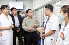 Le PM contrôle l’approvisionnement en médicaments et matériel médical dans des hôpitaux