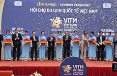 Ouverture de la Foire internationale du tourisme du Vietnam-VITM 2023 à Hanoï