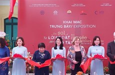 Exposition "Du sol au musée : un parcours des objets" à la Citadelle impériale de Thang Long à Hanoï