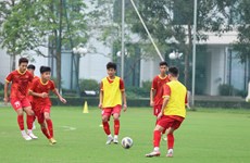 Le Vietnam se prépare pour la finale de la Coupe d’Asie U17 de l’AFC 2023