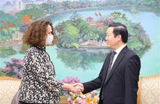 Le vice-PM Trân Hông Hà reçoit la directrice nationale de la BM au Vietnam