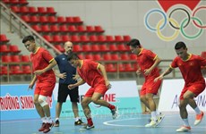 L'équipe vietnamienne de futsal se prépare aux Championnats d'Asie