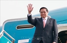 Le Premier ministre Pham Minh Chinh part pour le Sommet du G7 élargi 