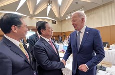 Le Premier ministre vietnamien rencontre le président américain et le président du Conseil européen