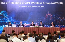 Ouverture d’une réunion du groupe sans fil de l’Asia-Pacific Telecommunity