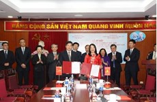 Coopération entre deux maisons d'édition vietnamienne et chinoise 