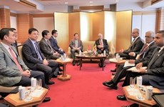 Activités du vice-Premier ministre Tran Luu Quang au Japon