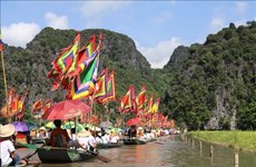 La Semaine touristique "La couleur dorée de Tam Côc - Tràng An" s'ouvre à Ninh Binh
