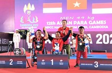 ASEAN Para Games 12 : le Vietnam se classe deuxième après la première journée de compétition