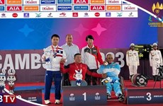 ASEAN Para Games 12 : le Vietnam remporte deux autres médailles d'or en développé-couché