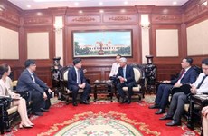 Ho Chi Minh-Ville et Chungcheong du Nord (R. de Corée) renforcent leur coopération