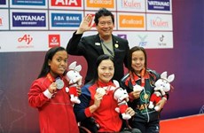 ASEAN Para Games 12 : le Vietnam parmi les trois premiers au classement des médailles