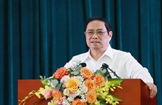 Le Premier ministre Pham Minh Chinh travaille avec l’Association des journalistes