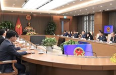 Le vice-PM Le Minh Khai reçoit les dirigeants des banques publiques de la R de Corée