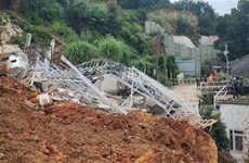 Glissement de terrain à Da Lat : poursuite du sauvetage