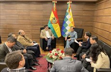 Une délégation du Parti en visite de travail en Bolivie