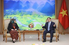 Le Premier ministre Pham Minh Chinh reçoit l'ambassadrice de Brunei au Vietnam