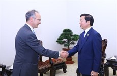 Le vice-PM Tran Hong Ha reçoit un professeur australien d'énergie et de changement climatique
