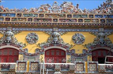 Huê : les travaux du projet de restauration du palais Kiên Trung prévus de s’achever en fin d'année