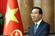 Le président Vo Van Thuong effectuera une tournée en Europe