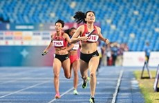 Championnats d'Asie d'athlétisme 2023 : les Vietnamiennes décrochent la médaille d’or dans l’épreuve de 4x400 m
