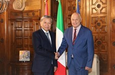Le ministre de la Sécurité publique en visite de travail en Italie