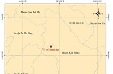 Un séisme de magnitude 3,6 frappe le district de Kon Plông à Kon Tum