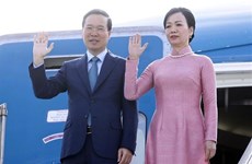 Le président Vo Van Thuong entame une visite d'État en Italie et une visite au Vatican