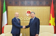 Coopération Vietnam - Italie dans le domaine de l'application de la loi