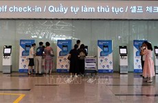 Premier réseau de bornes d'enregistrement automatique de Korean Air à l’aéroport de Da Nang