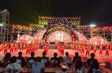 Ouverture du festival international des arts martiaux 2023 à Binh Dinh