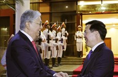 Communiqué de presse conjoint sur la visite officielle au Vietnam du président du Kazakhstan