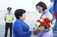 La présidente du Sénat de Belgique Stephanie D’Hose entame sa visite officielle au Vietnam