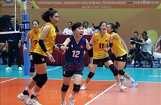 Le Vietnam rafle la mise à la Coupe internationale de volleyball féminin VTV 2023