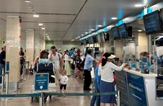 L’aéroport de Tan Son Nhat se prépare à une hausse du nombre de passager durant la Fête nationale 